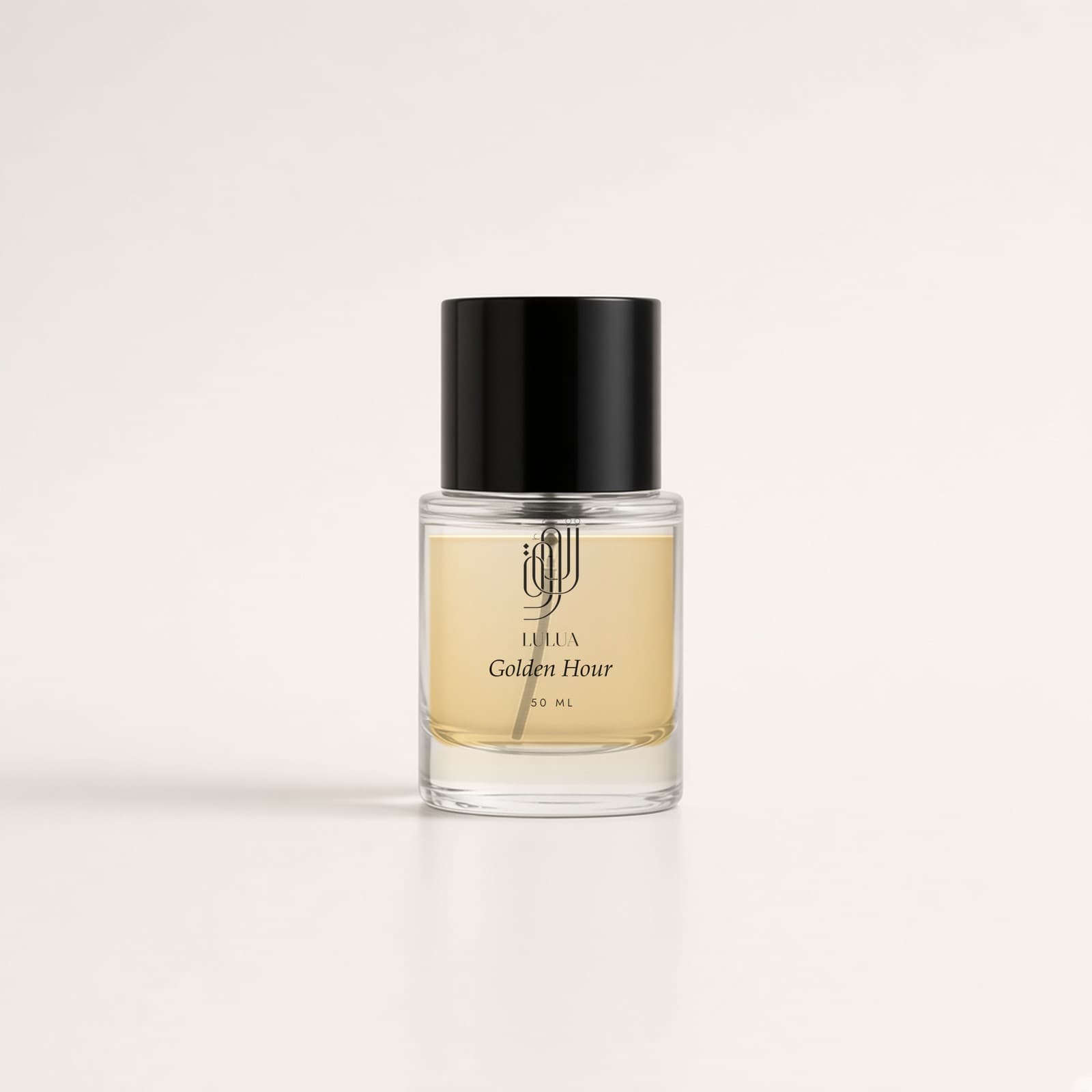 Golden Hour 50 ml perfume bottle by Lulua